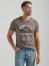 Men's River Graphic T-Shirt in Brown Heather