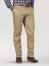 Men's Wrangler Casuals Flat Front Relaxed Fit Pants in Khaki