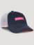 Wrangler x Barbie Canvas Mesh Back Baseball Cap in Navy