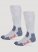 Men's Wrangler RIGGS Workwear Steel Toe Boot Sock - 2 Pair in Grey