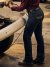Women's Wrangler FR Flame Resistant Mid-Rise Bootcut Jean in Crosshatch