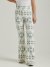 Women's Wrangler Retro Southwestern Print Lounge Pant in Antique White