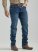 The Wrangler Retro Premium Jean: Men's Slim Straight in Blue Dasher