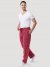 Men's Printed Fleece Pajama Pant in Red