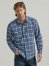 Men's Epic Soft Plaid Long Sleeve Shirt in Tradewinds