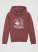 Boy's Wrangler Long Live Cowboys Pullover Hoodie in Burgundy Heather