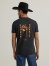 Wrangler George Strait Back Graphic T-Shirt in Jet Black