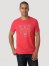Wrangler American Classic Eagle T-Shirt in Red Heather