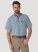 Wrangler RIGGS Workwear Chambray Work Shirt in Light Blue