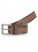 Men’s Wrangler Rugged Wear Suede Overlay Belt in Brown