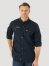 Wrangler RIGGS Workwear Long Sleeve Vented Solid Work Shirt in Navy