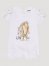 Baby Girl's Wild and Free Horse Romper in White