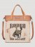 Women's Real Wild West Tote Bag in Brown Women's Real Wild West Tote Bag in Brown