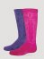 Girl's Cowgirl Boot Socks (2-pack) in Assorted