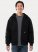 Men's Sherpa Lined Workwear Jacket in Black