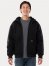 Men's Sherpa Lined Workwear Jacket in Black