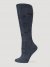 Women's Horse Boot Sock in Charcoal