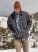 ATG by Wrangler Men's Sherpa Lined Canvas Jacket in Asphalt