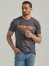 Men's 1947 Wrangler Logo T-Shirt in Charcoal Heather