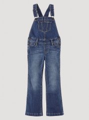 Girl's Wrangler Bootcut Denim Overalls in Tegan