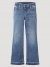 Girl's Wrangler Raw Hem Bootcut Jean in Rosie