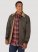 ATG by Wrangler Men's Sherpa Lined Canvas Jacket in Major Brown