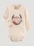 Baby Girl's Horseshoe Graphic Bodysuit in Oatmeal Heather