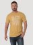 Men's George Strait Short Sleeve Graphic T-Shirt in Pale Gold Heather