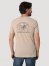 Men's Wrangler Back Graphic T-Shirt in Trench Coat Heather