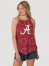 Women's Wrangler Collegiate Bandana Tank in University of Alabama