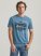 Men's Outdoor Cowboy Graphic T-Shirt in Medium Blue