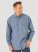 Wrangler RIGGS Workwear FR Flame Resistant Flap Pocket Solid Work Shirt in Light Blue