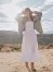 Women's Wrangler Retro Americana Strapless Corset Dress in Bright White