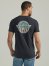 Men's Eagle Seal Graphic T-Shirt in Jet Black