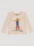 Baby Girl's Long Sleeve Boots to Fill Graphic Tee in Oatmeal Heather