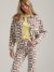 Women's Heritage Signature Print Jacket in Frapuccino