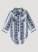 Baby Boy Long Sleeve Checotah Bodysuit in Geo Blue