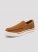 Men's Leather Slip On Shoe in Cognac