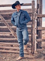 Wrangler Cowboy Cut Slim Fit Jean in Antique Wash
