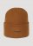 Embroidered Solid Beanie in Duck Brown