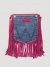 Women's Wrangler Pocket Fringe Cross Body in Hot Pink