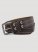 Men's Pebble Grain Leather Belt in Brown