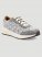 Women's Retro Low Top Mesh Sneaker In Grey Multi