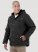 Wrangler Workwear Sherpa Lined Shirt Jacket in Black