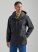 Wrangler RIGGS Workwear Tough Layers Rain Shell Jacket in Jet Black