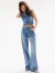 Wrangler + STAUD The Loose Jean in Mid Blue