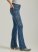 Women's Wrangler Retro Embroidered High Rise Slim Boot in Bethany