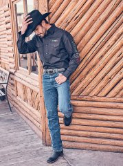 Cowboy Cut Silver Edition Slim Fit Jean in Natural Vintage