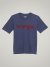 Boy's Wrangler Kabel Logo T-Shirt in Denim Heather