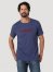 Men's Wrangler Kabel Logo T-Shirt in Denim Heather